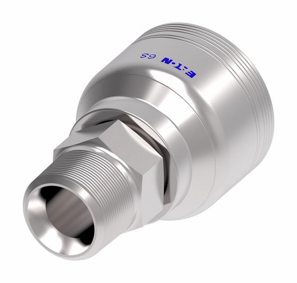 6SA16MP16 Aeroquip by Danfoss | 6 Wire 6S Male Pipe NPTF Rigid (MP) Crimp Fitting | -16 Male Pipe NPTF Rigid x -16 Hose Barb | Steel