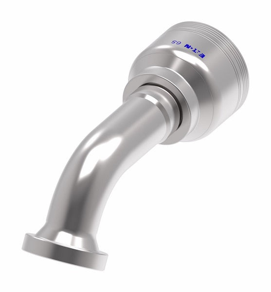 6S16FHG16 Aeroquip by Danfoss | 6 Wire 6S SAE Code 62 Flange 60° Elbow (FHG) Crimp Fitting | -16 Code 62 Flange x -16 Hose Barb | Steel