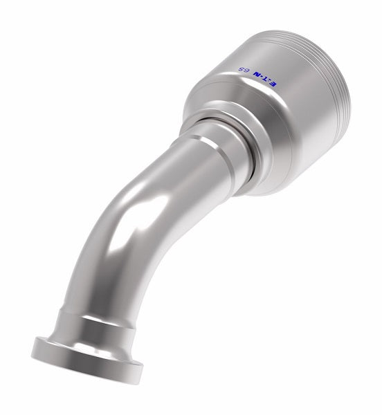 6S20FHG20 Aeroquip by Danfoss | 6 Wire 6S SAE Code 62 Flange 60° Elbow (FHG) Crimp Fitting | -20 Code 62 Flange x -20 Hose Barb | Steel