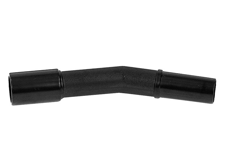 7023BK by Flexaust | Friction Fit Curved Wand | 1-1/4" | 10" Length | Black | (32mm) | Plastic
