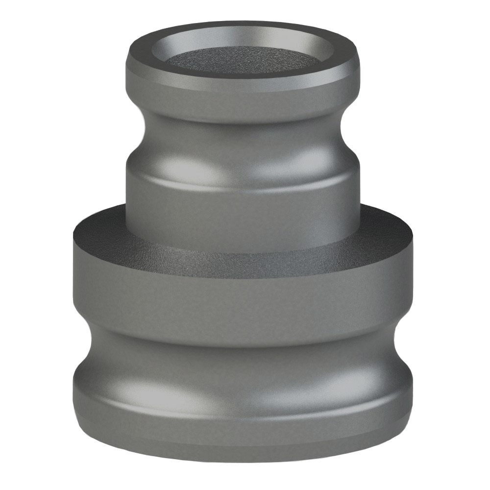 70281515 (SA15X15) by PT-Coupling | Cam & Groove Adapter | Spool Adapter | Type SA | 1-1/2" Adapter x 1-1/2" Adapter | Hard Coat Aluminum