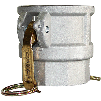 1.5-D-SS by Texcel | CAM & GROOVE COUPLING LINE | Type D | 1-1/2" Female Coupler x 1-1/2" Female NPT Thread | Stainless Steel