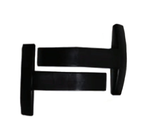 77018 (30SBT T-Lock Cam) by PT-Coupling | Safety Bump | T-Lock Cam Arms | 3"-4" Size | Polypropylene (Black)