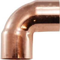 77104 (77-104) by Midland | Copper Fitting | Wrot Solder Joint C x C | 1/2" ID x 5/8" OD | 90° Elbow