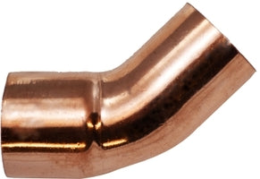 77180 (77-180) by Midland | Copper Fitting | Wrot Solder Joint | FTG x C | 5/8" ID | 45° Elbow