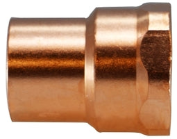 77402 (77-402) by Midland | Copper Fitting | Female Adapter | C x F | 1" ID x 1" ID | Straight