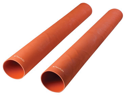 7851-100 by FlexFab | Series 7851 | 4-ply Meta-Aramid Reinforced Turbo Sleeve | 1.00" ID | 1.23" OD | 3ft Length