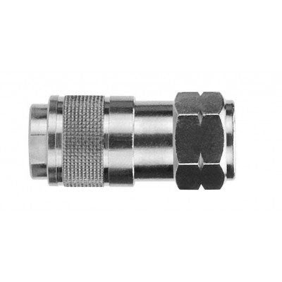 80112-02 by AIGNEP | QC Series | 1/4" Mignon Socket x 1/8" Female NPTF