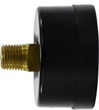80301 by Midland | Standard Dry Gauge | 1/4" Male NPT Center Back Mount | 2" Face | 0-15 PSI | Steel