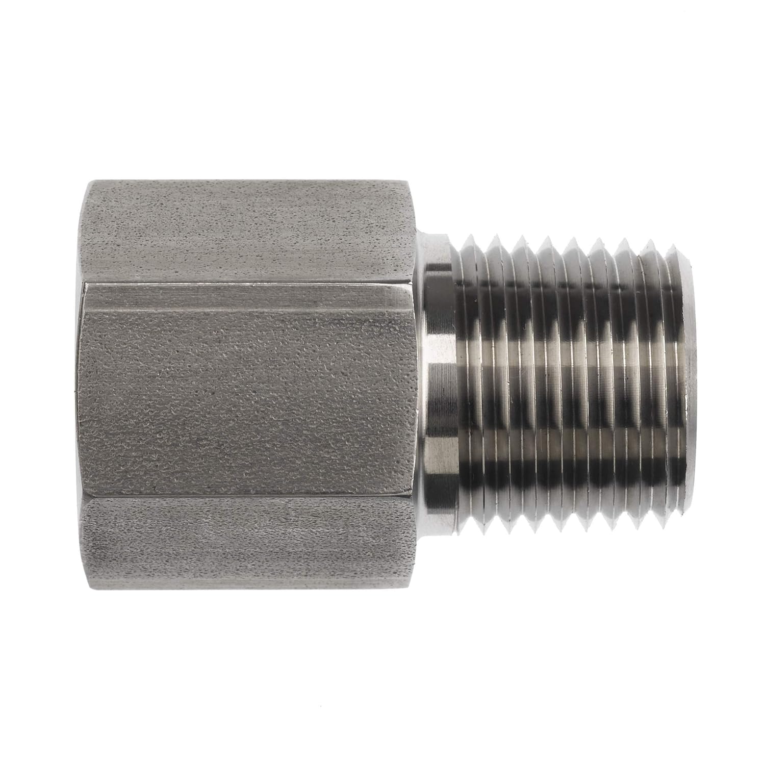 6404-24-24 by Brennan Inc. | -24 Female O-Ring Boss x -24 Male Pipe | Straight | Steel