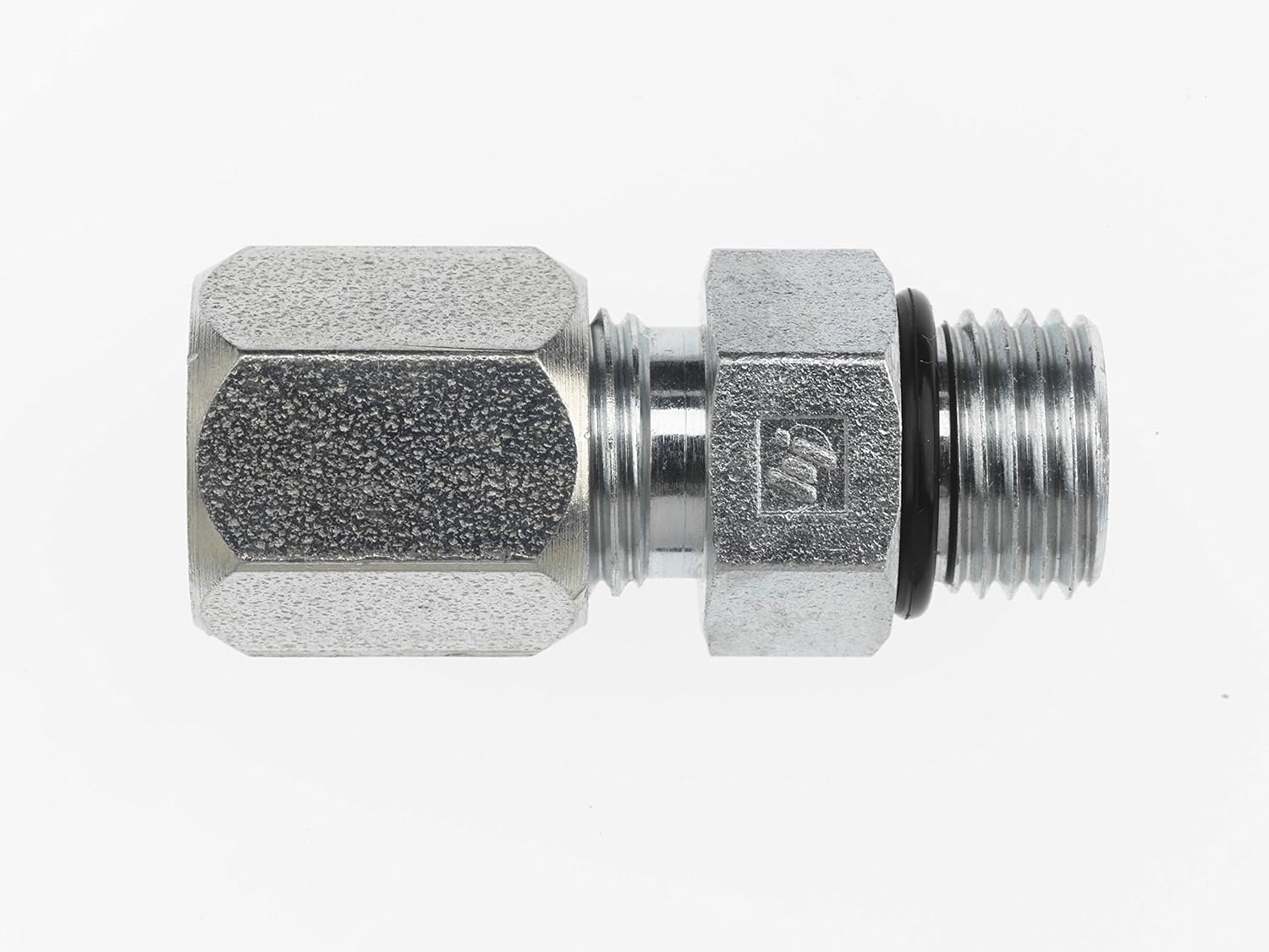 C6400-16-16-O by Brennan Inc. | -16 Bite Type x -16 Male O-Ring Boss | Straight | Steel