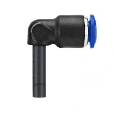 85150-04 by AIGNEP | 85 Series | Plug-In | 1/4" Tube x 1/4" Stud Long | 90° Elbow | Pack of 10