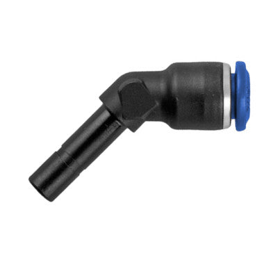 85160-08 by AIGNEP | 85 Series | Plug-In | 1/2" Tube x 1/2" Stud | 45° Elbow | Pack of 10