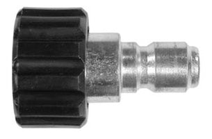 86020 by Midland | Pressure Washer Fitting | M22 Thread Insulated Knob x 3/8" Plug | 4000 PSI | Steel