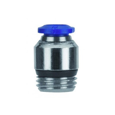 87010-04-04 by AIGNEP | 87 / 88 Series | Male Internal Hex | 1/4" Tube x 1/4" Swift-Fit Male | Straight | Pack of 10