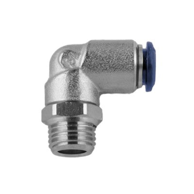 88117-53-02 by AIGNEP | 87 / 88 Series | Swivel Male Elbow | 5/32" Tube x 1/8" PT | 90° Elbow | Pack of 10