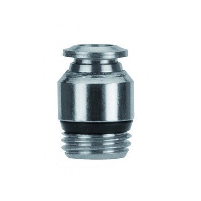 57010-6-1/4 by AIGNEP | 57 Series | Male Metal Release Collet | Internal Hex 6mm Tube x 1/4" Swift-Fit Male | Straight | Pack of 10