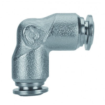 89130-02 by AIGNEP | 89 Series | Union Metal Release Collet | 1/8" Tube | 90° Elbow | Pack of 10