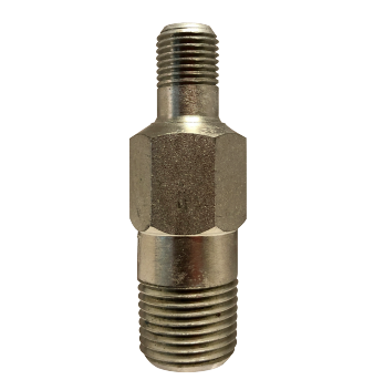 90107 by Midland | Schedule 80 XH Swage Nipple (Hex Style) | 3/4" Male Pipe x 1/2" Male Pipe | Steel