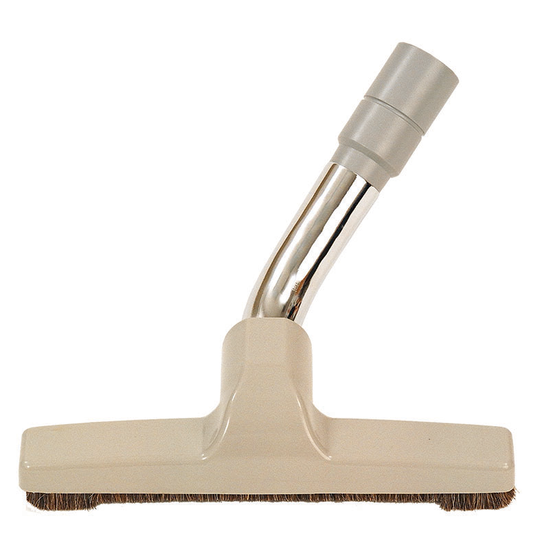 902GPR by Flexaust | Slotted Horsehair (Soft) Bristle (Narrow Width) | 1-1/2" | 9" Width | Gray | Type 1 | PVC