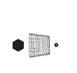 9030TCSP-16 by AdaptAll | -16 BSPT Countersunk Plug | Carbon Steel