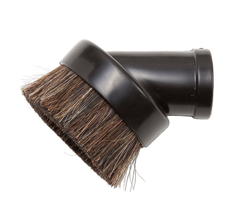 907BLK by Flexaust | Friction Fit Dust Brush | 3" | PVC | Horsehair Bristles | Black | 32mm