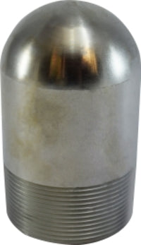 91010 (91-010) by Midland | Standard Bull Plug | 3" | Zinc Plated Steel