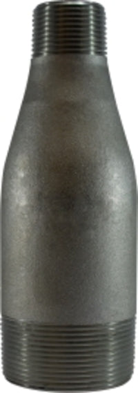 92109 (92-109) by Midland | XXH Swage Nipple | 1" Male Pipe x 3/8" Male Pipe | Straight | Steel