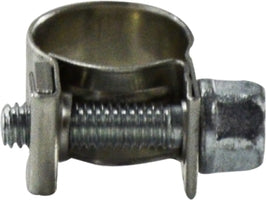 93017 by Midland | Lined Mini Band Clamp | Clamp Range: .63" to .71" / 16mm to 18mm | 304 Stainless Steel
