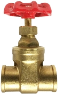 940145LF (940-145LF) by Midland | Lead Free Gate Valve C x C | 1-1/4" Solder End x 1-1/4" Solder End | Straight | Brass