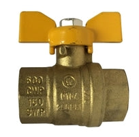 940173T by Midland | Full Port Butterfly Handle Ball Valve | 1/2" Female NPT x 1/2" Female NPT | Brass