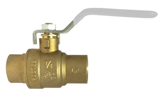 943616LF by Midland | Lead Free Ball Valve | 1-1/2" SWT x 1-1/2" SWT | Brass