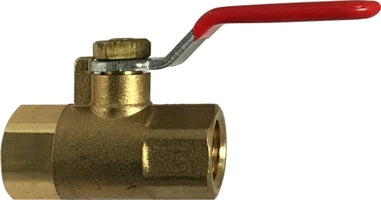 944140 by Midland | Forged Mini Ball Valve | 1/2" Female Pipe x 1/2" Female Pipe | Brass