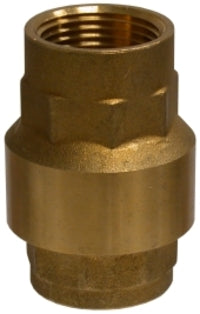 944402 by Midland | In-Line Check Valve with NBR Seal | High Capacity | 3/8" Female NPT x 3/8" Female NPT | Brass