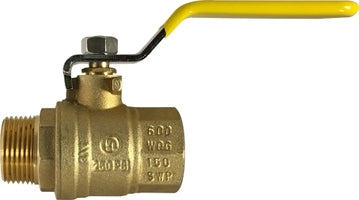 948175 by Midland | Full Port Ball Valve | 1-1/4" Male NPT x 1-1/4" Female NPT | Brass