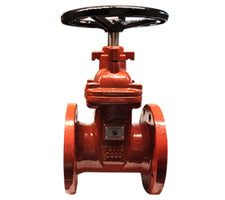 9600FL4 by Midland | NRS Resilient Seated Gate Valve | 4" Flanged Ends | Ductile Iron