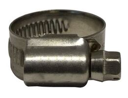 96060 by Midland | Lined Embossed Marine Non-Perforated Worm Gear Clamp | 12mm Width | Adjustment Range: 1.575" to 2.362" / 40mm to 60mm | 316 Stainless Steel