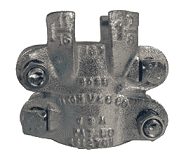 350 Dixon Valve Plated Iron Boss Clamp for Hose ID 2-1/2" and Hose OD from 3-4/64" to 3-32/64"