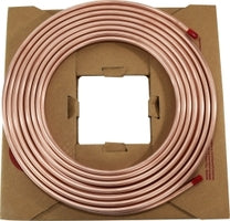 972187 by Midland | Refrigeration Tubing | 5/8" Tube Size | 3/4" OD | 0.68" ID | 0.035" Wall Thickness | 50ft Coil | Copper