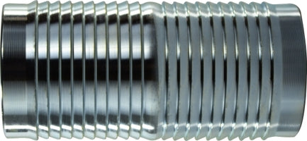 973658 (973-658) by Midland | Hose Mender | 3" Hose Barb x 3" Hose Barb | Straight | Plated Steel