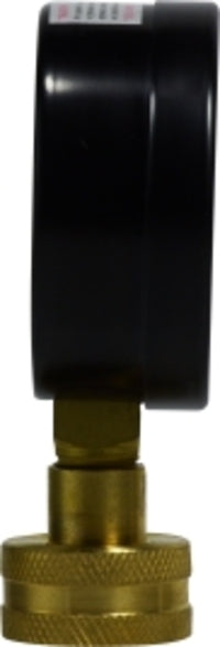 991250 (991-250) by Midland | Water Test Gauge | 3/4" Female GHT Lower Mount | 2-1/2" Face | 0-300 PSI