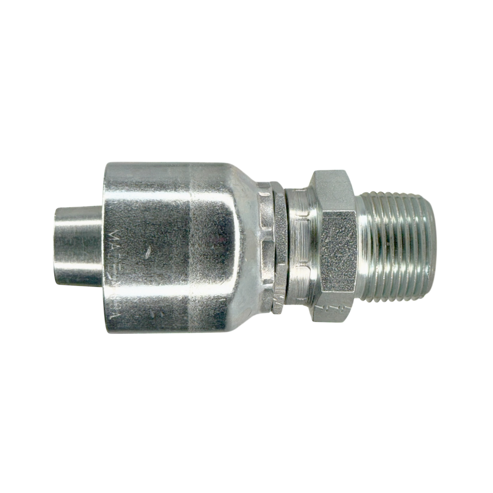 A04-8x8 by Couplamatic | A Series Coupling | 1/2" Hose ID x 1/2-14 Thread Male Swivel NPTF | Straight