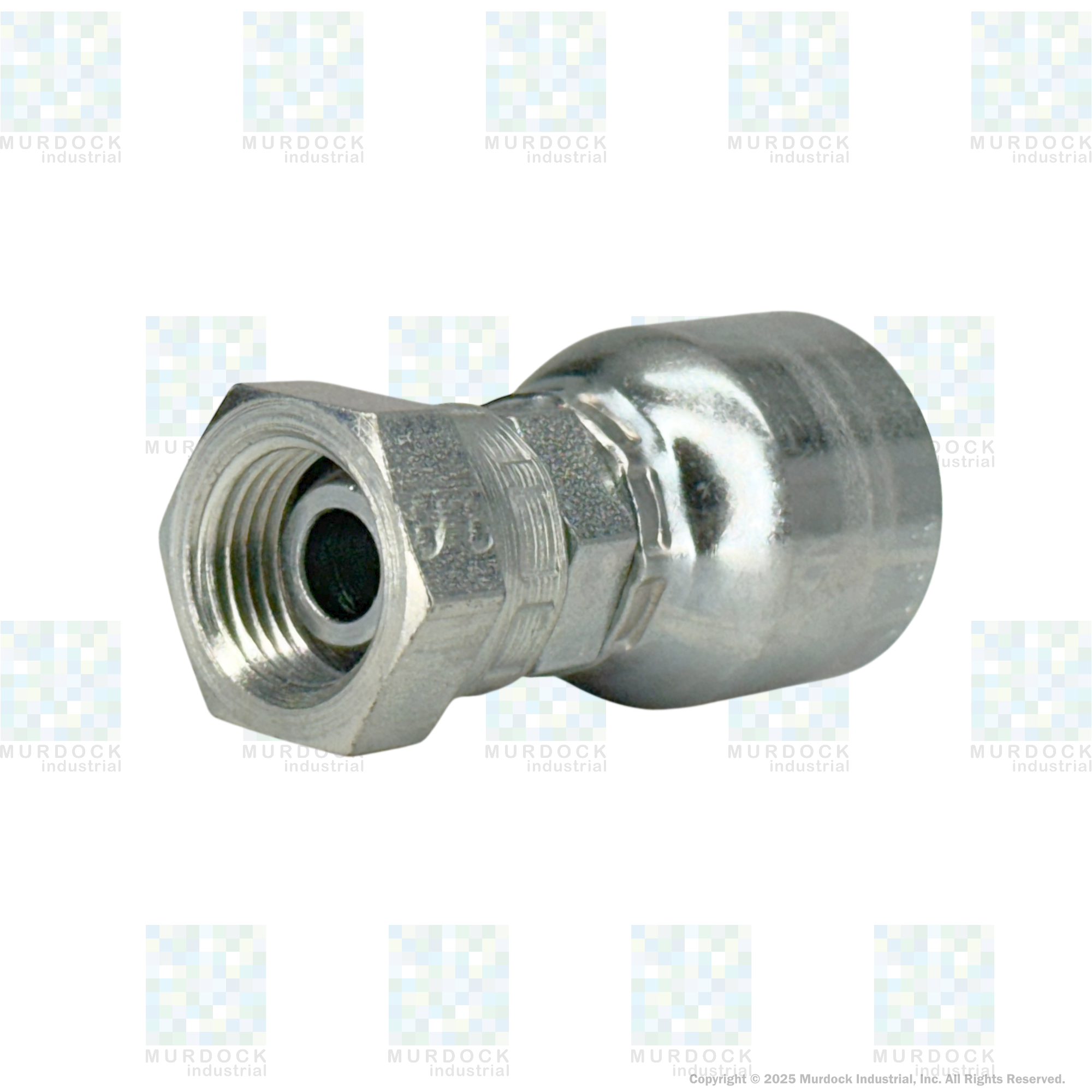A05-6x6 by Couplamatic | A Series Coupling | 3/8" Hose ID x 3/8-18 Thread Female Swivel NPSM | Straight