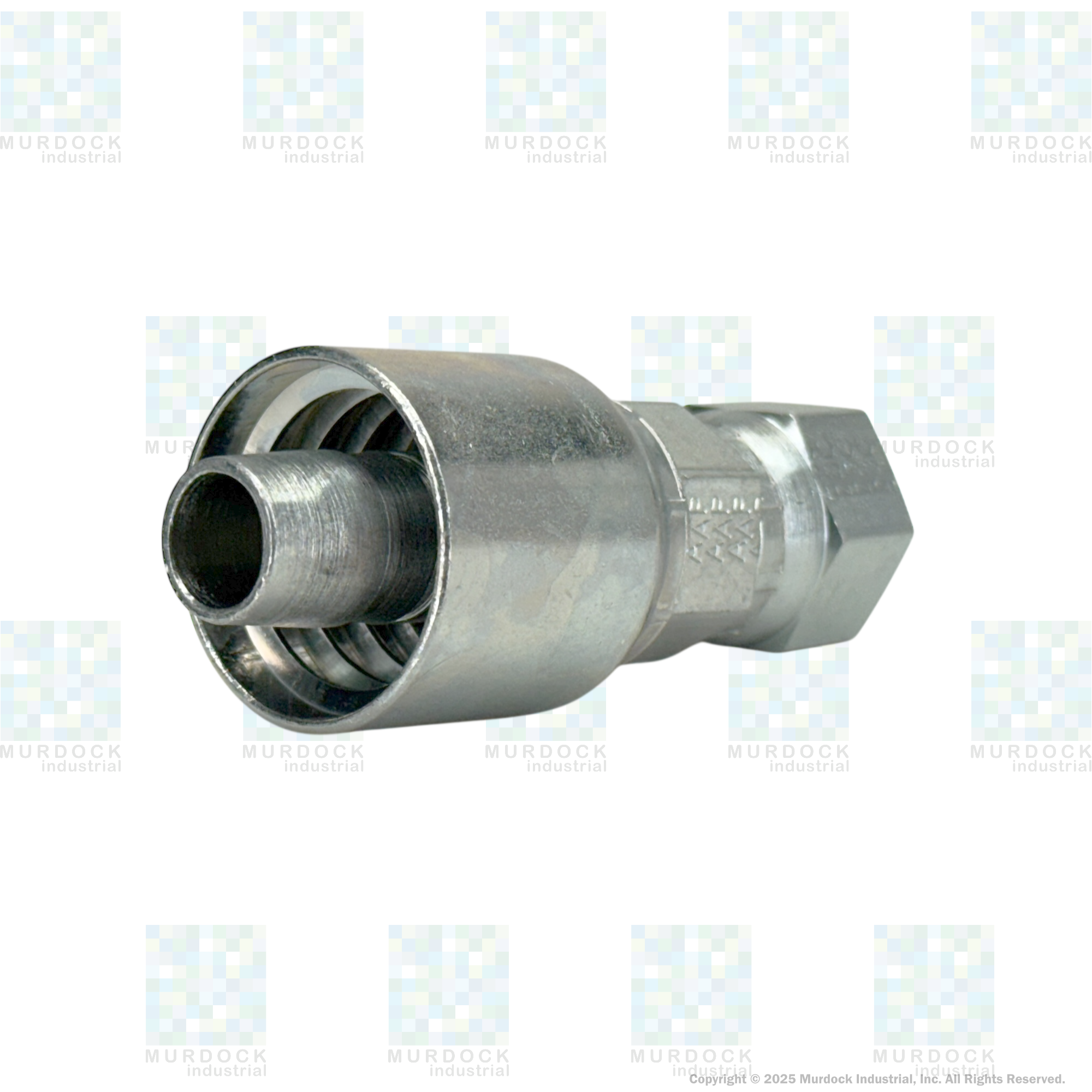 A09-12x12 by Couplamatic | A Series Coupling | 3/4" Hose ID x 1-1/16x12 Thread JIC 37° Female Swivel | Straight