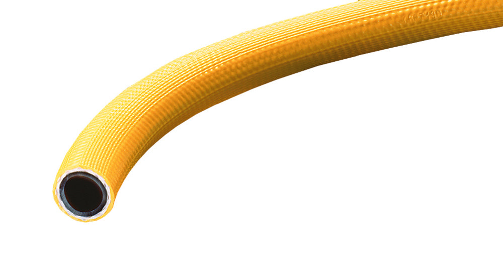 A1661-06X300 Kuri-Tec by Kuriyama | A1661 Series | Lawn & Pest Control Spray Hose | PVC/Polyurethane Blend Reinforced | 600 PSI | 3/8" ID | .650" OD | Yellow | 300ft Length