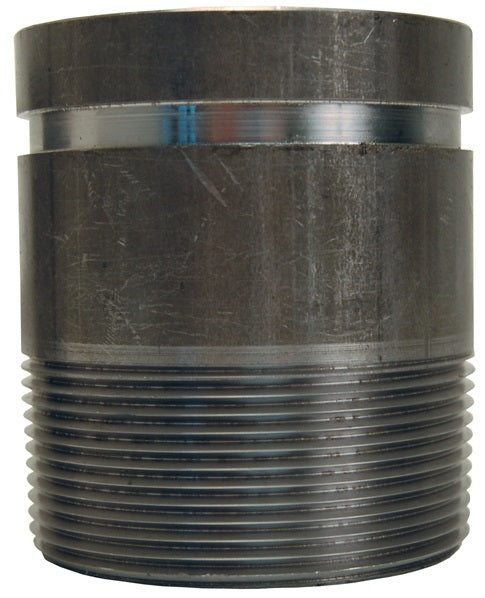 A7125 by Dixon Valve | Series-AN | Long Pipe Style Nipple | 2-1/2" Grooved End x 2-1/2" Male NPT | Carbon Steel