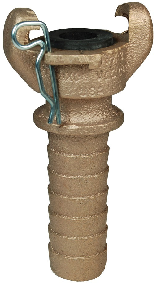 AB5 Air King® by Dixon Valve | Pneumatic Fitting | 2-Lug Hose End | Chicago Style x 5/8" Hose ID | Brass