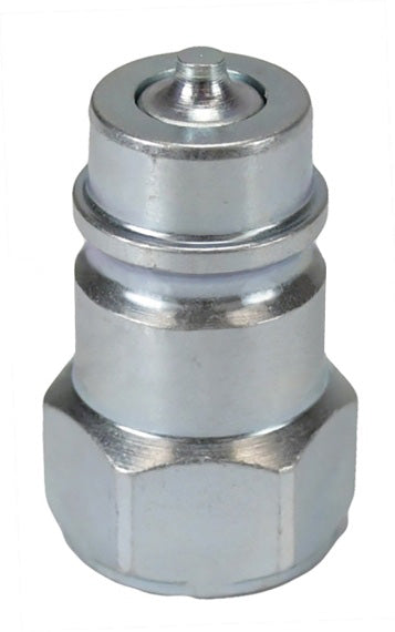 AG4BF4-PV by Dixon Valve | Hydraulic Quick Disconnect Coupling | AG-Series | 1/2" Female BSPP x 1/2" Agricultural Interchange Poppet Valve | Plug | Steel