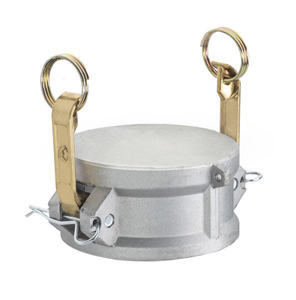 AL-DC050 by Kuriyama | AL-DC Series | Part DC | Cam & Groove Dust Cap | 1/2" Size | Aluminum