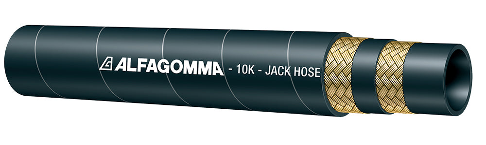 AT10KJ-06 Alfagomma by Kuriyama | AT10KJ Series | 2-Wire Braid | Jack Hose | 3/8" ID | 0.66" OD | 10,000 PSI